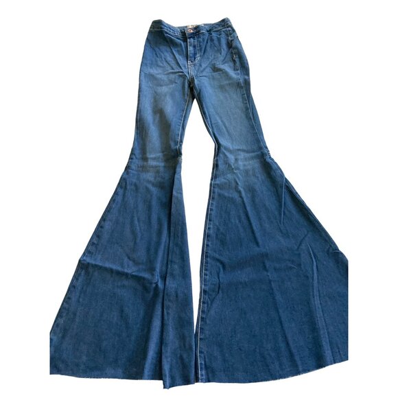 NWT Free People Just Float On Flare Jeans  29 - Picture 7 of 8